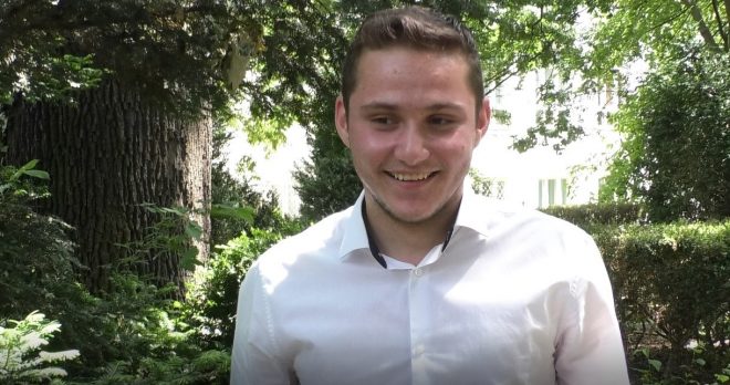 Andrei Damian, admis la un program  de internship  în  I.T.  la  Ecole  Normale  Superieure din Paris
