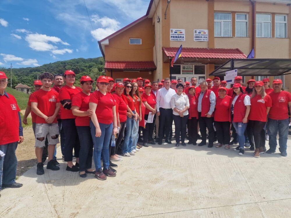 COMUNA BALTA ARE NEVOIE DE O SCHIMBARE, ARE NEVOIE DE PSD